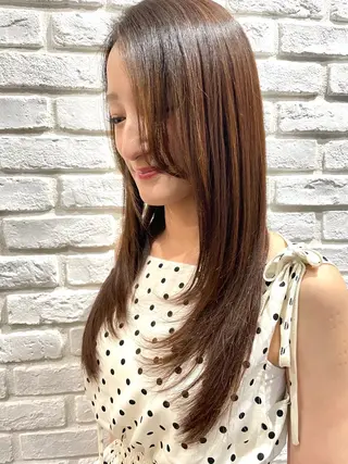 ロング 岩間 渉のヘアスタイル