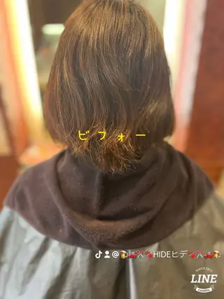 ショート カラー 織田 英之のヘアスタイル