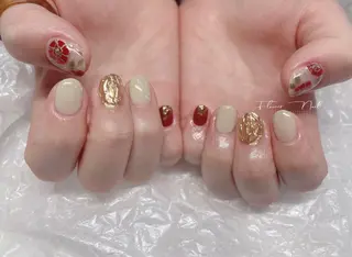 ネイル Flower nailのネイルデザイン