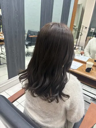 ロング インナーカラー/ ブリーチ/ことねのヘアスタイル