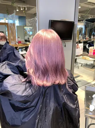 ミディアム カラー パーマ ヘアアレンジ メンズ キッズ ネイル マツエク・マツパ 酸性ストレート 髪質改善大槻勇樹のヘアスタイル