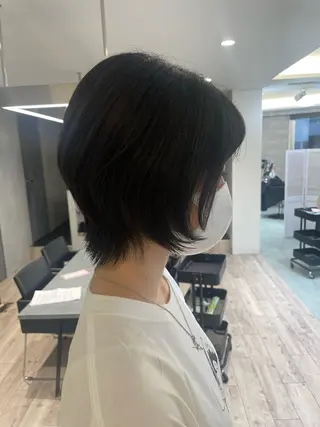 ショート ♡似合わせ ♡ハイトーン♡のヘアスタイル