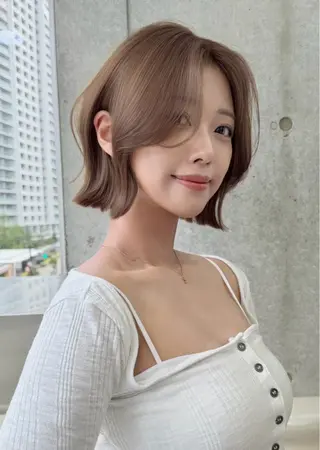 ショート 浦和/ジュエリ 美髪矯正×カット💎のヘアスタイル