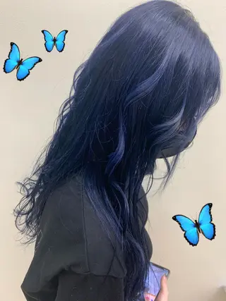 カラー ヘアアレンジ 🕊 Luana 🌷︎のマツエク・マツパデザイン