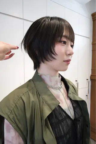 ショート カラー ショート/ボブ/パー マ原宿🪷Akinaのヘアスタイル