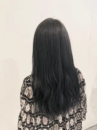 ロング カラー パーマ ヘアアレンジ 【ツヤ髪美容師】 ツダケイスケのヘアスタイル