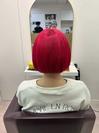 ショート 横浜カラー/ブリーチ 💭SAKI💫のヘアスタイル