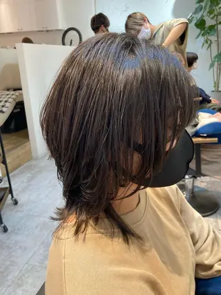 ミディアム 【女性指名No.1】 西口直子のヘアスタイル