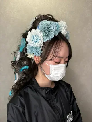 ロング エクステ*美髪サロン KR2S河内長野店長のヘアスタイル