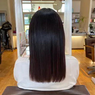 ロング 梶谷 和希のヘアスタイル