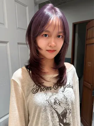 セミロング カラー mai / linoah˚✧のヘアスタイル