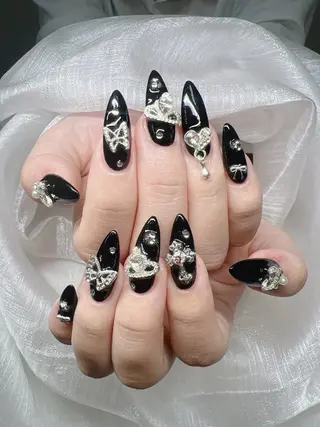 ネイル Lee Nails チップ長さだし専門店のネイルデザイン