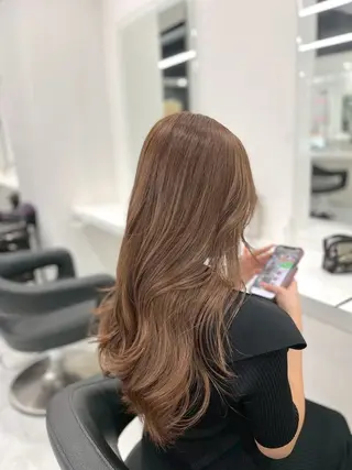 カラー 🫧🌿透明感カラー 垢抜けトレンド/横浜のヘアスタイル