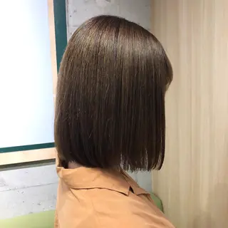 ミディアム 中川 結のヘアスタイル