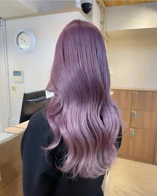 ロング カラー ヘアアレンジ 宇都宮美容室 ちなのヘアスタイル