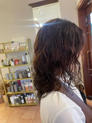 ロング 坂本 達弥のヘアスタイル