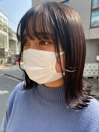 ミディアム 似合わせレディース/ メンズ/あゆかのヘアスタイル