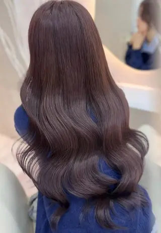 ロング カラー 🍒さき🍒大宮/ 透明感カラーのヘアスタイル