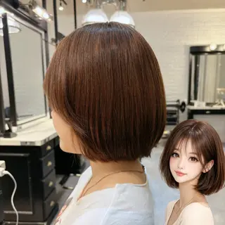 ショート カラー 💛しおん💛 モデル募集のヘアスタイル