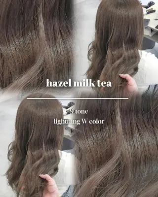 カラー SiLO 🎀 𝕂𝕒𝕟𝕟𝕒のヘアスタイル