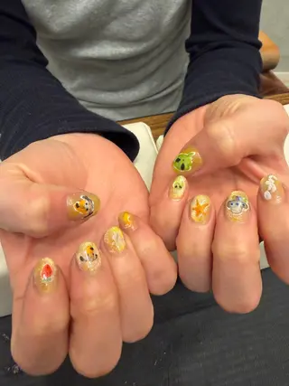 ネイル 爪の絵描き屋 ミテネイルのネイルデザイン