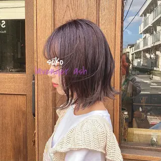ショート カラー パーマ ヘアアレンジ マツエク・マツパ 🫧一気にあか抜け 🫧mayuのヘアスタイル