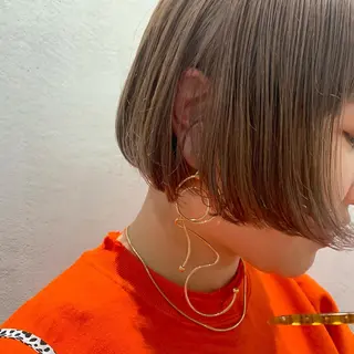 ショート 本間 結衣のヘアスタイル