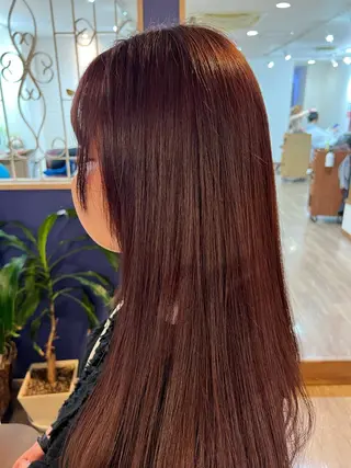 ロング カラー アヤノ 🤍のヘアスタイル