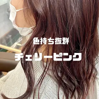 ミディアム カラー 🎀透明感ナチュラル ガーリー🎀yuhiのヘアスタイル