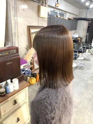 ミディアム カラー ヘアアレンジ キッズ 垢抜けカラー ヒロムのヘアスタイル