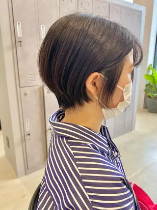 ショート 髪質改善カラー /レイヤーカットのヘアスタイル