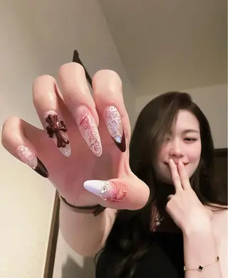 ネイル HAPPI NAIL 大国町のネイルデザイン