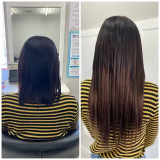 ロング 三浦 美鈴のヘアスタイル