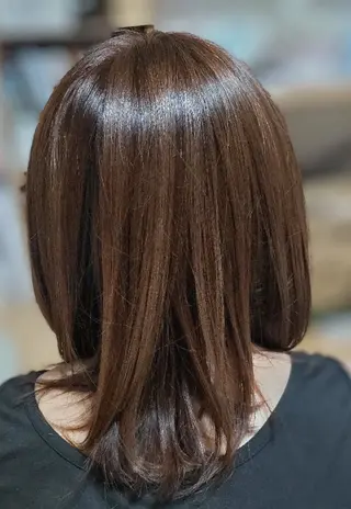 ミディアム 大坪 拓哉のヘアスタイル