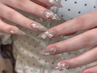 ネイル Sora  Nail 長さ出し専門店のネイルデザイン