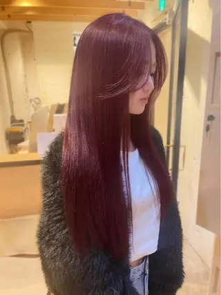 ロング カラー hisano / ハイトーン・透明感のヘアスタイル