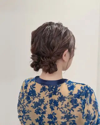 ミディアム カラー ヘアアレンジ 縮毛矯正/トレンド カラー🎀✨MIHOのヘアスタイル