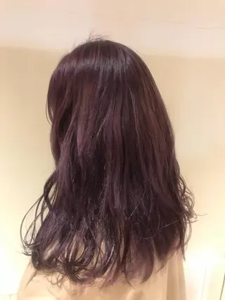 ロング カラー 清水 ちひろ ✄トップスタイリストのヘアスタイル