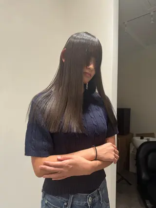 ロング カラー 大人な抜け感レイヤー remi🖤のヘアスタイル