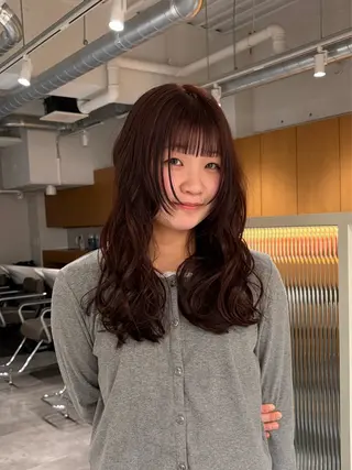 ロング ユイナ/ハイトーン /透明感カラー🫧のヘアスタイル