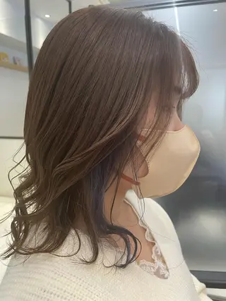 セミロング カラー 🦕小林 大地🦕のヘアスタイル