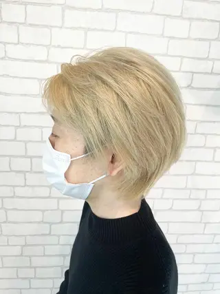 ショート AMITYメンズ特化 ASUMIのヘアスタイル