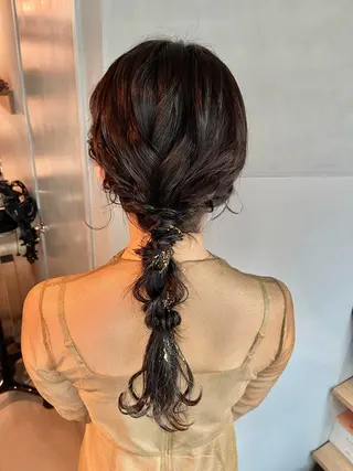 ヘアアレンジ 透明感カラー💎 アレンジ🩰Rimiのヘアスタイル