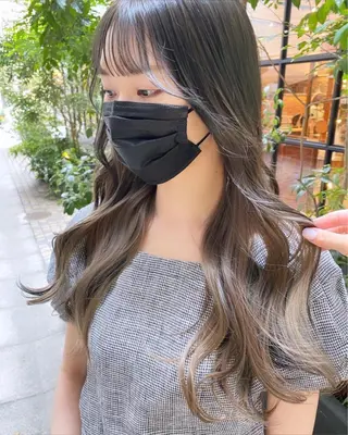 ロング カラー 韓国ヘア🇰🇷 トヨキトキコのヘアスタイル