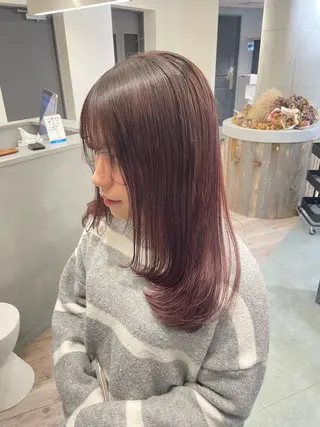 ロング ♡似合わせ ♡ハイトーン♡のヘアスタイル