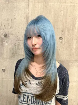 カラー パーマ ヘアアレンジ メンズ キッズ レイヤーの魔術師 𓍼takumi𓍼のヘアスタイル