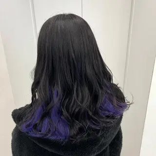 ロング カラー 乾かすだけで美髪✨ 髪質改善専門/鈴木遼のヘアスタイル