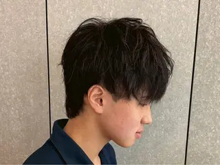 ショート パーマ メンズ 朝ラクパーマ 【SENA】のヘアスタイル