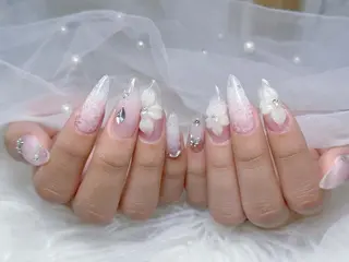 ロング カラー hiro koのネイルデザイン