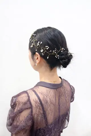 ヘアアレンジ 藤原 史江のヘアスタイル